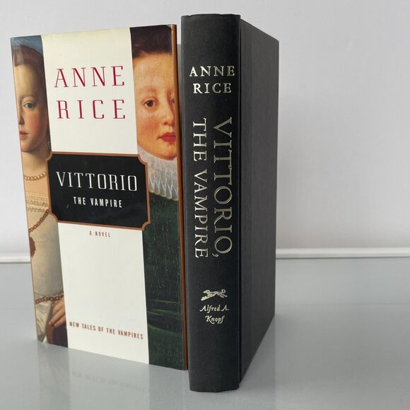 VITTORIO THE VAMPIRE by Anne Rice Hardcover First Trade Edition 1999 VC #15 - Picture 7 of 9
